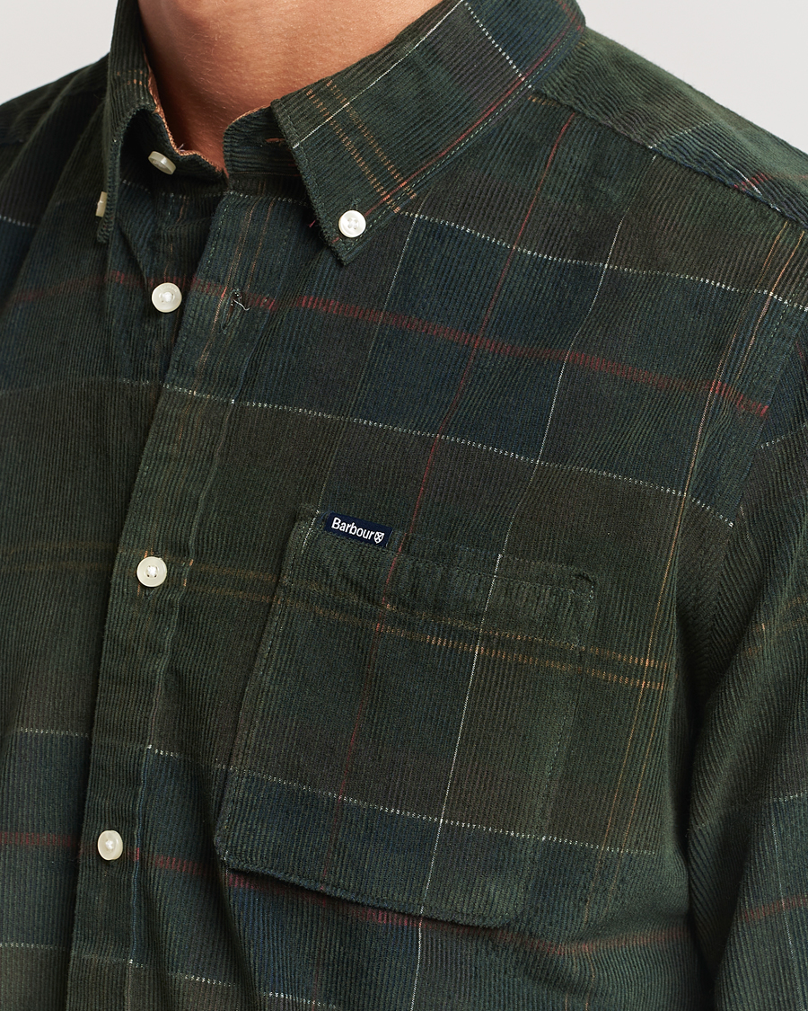 Herre | Skjorter | Barbour Lifestyle | Blair Corduroy Check Shirt Classic Tartan