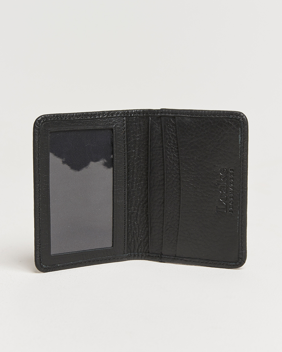 Herre | Lommebøker | Loake Shoemakers | Fenchurch Grained Leather Card Holder Black