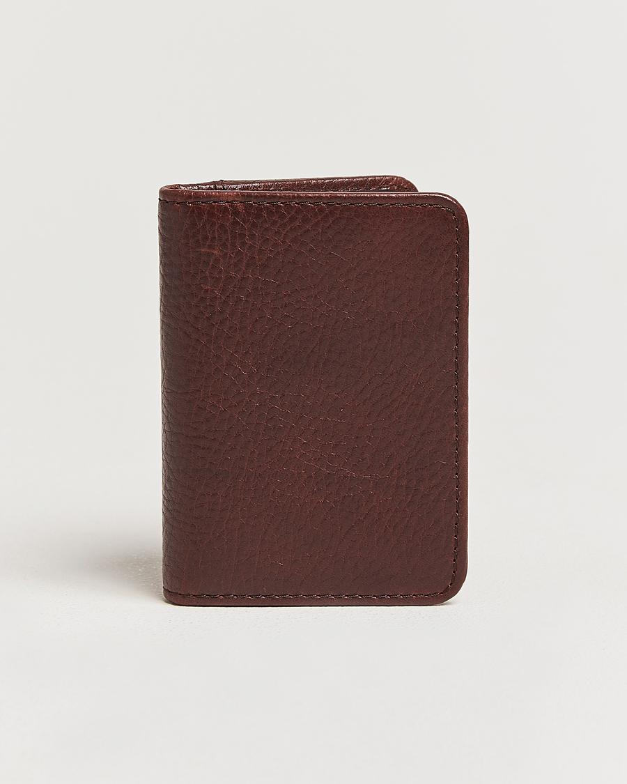 Herre | Lommebøker | Loake Shoemakers | Fenchurch Grained Leather Card Holder Dark Brown