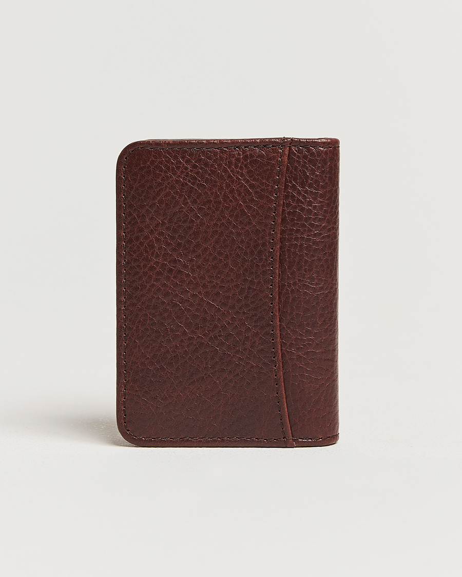 Herre | Lommebøker | Loake Shoemakers | Fenchurch Grained Leather Card Holder Dark Brown