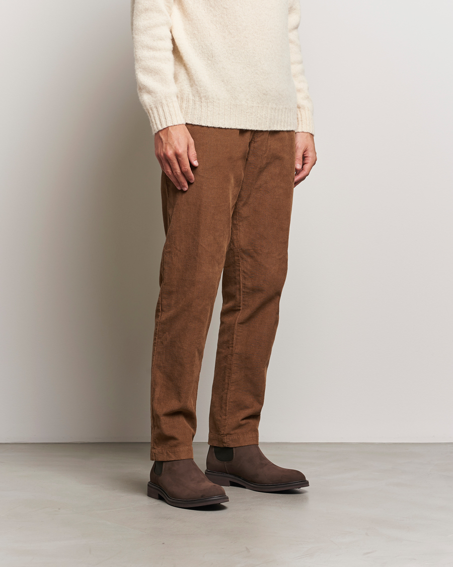 Herre | Støvler | Loake Shoemakers | Ducksworth Waterproof Chelsea Boot Brown Nubuck