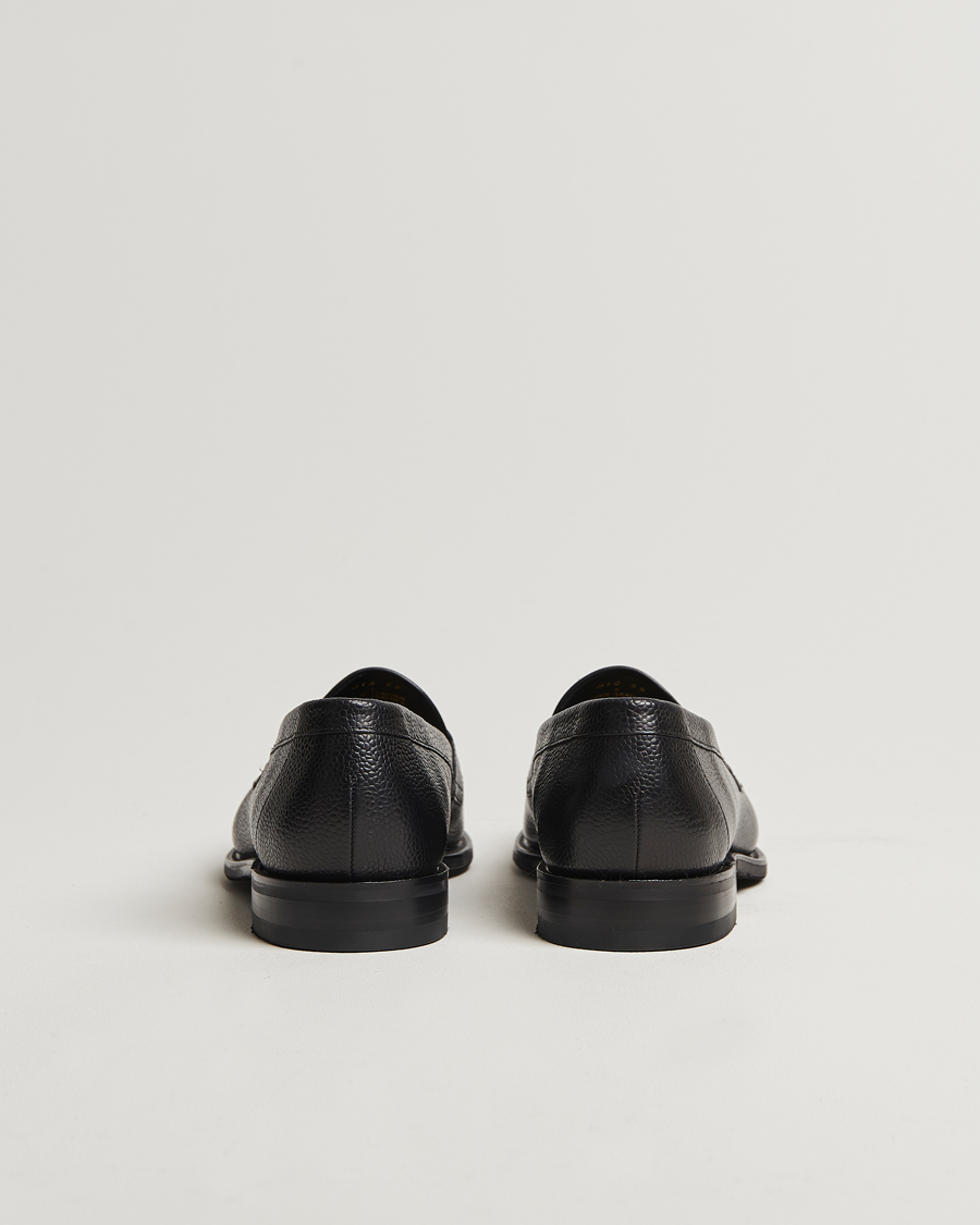 Herre | Loafers | Loake Shoemakers | Imperial Grained Penny Loafer Black