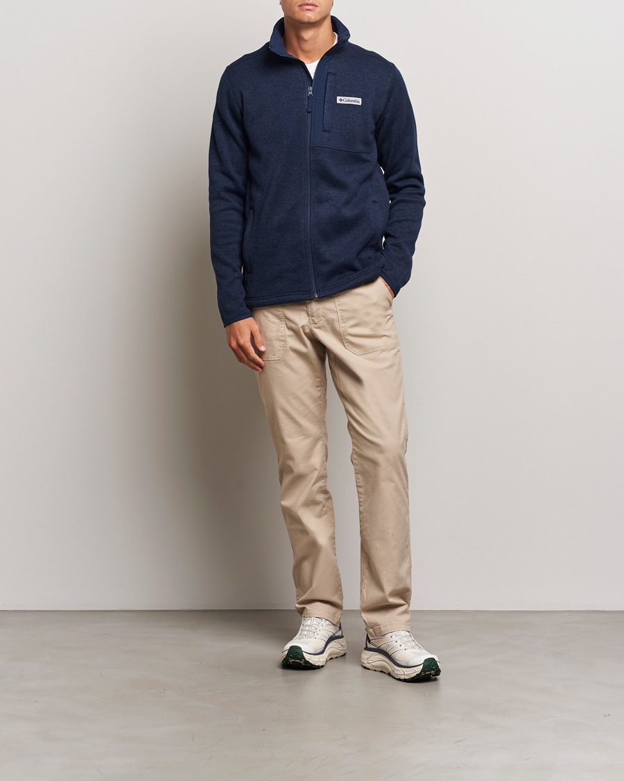 Herre | Gensere | Columbia | Sweater Weather Fleece Jacket Collegate Navy Heather