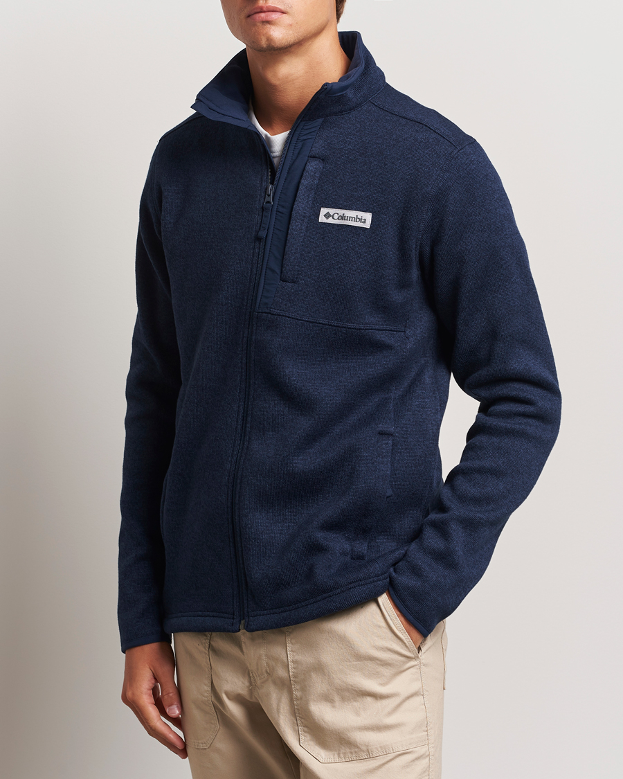Herre | Gensere | Columbia | Sweater Weather Fleece Jacket Collegate Navy Heather
