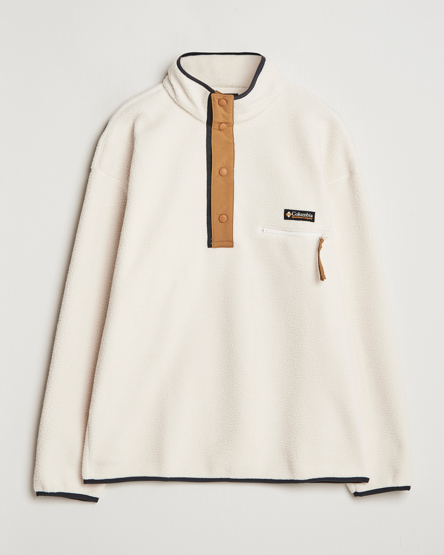 Herre | Gensere | Columbia | Helvetia II Half Snap Fleece Chalk