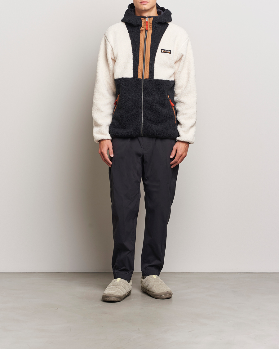 Herre | Gensere | Columbia | Backbowl Full Zip Fleece Hoodie Chalk/Black