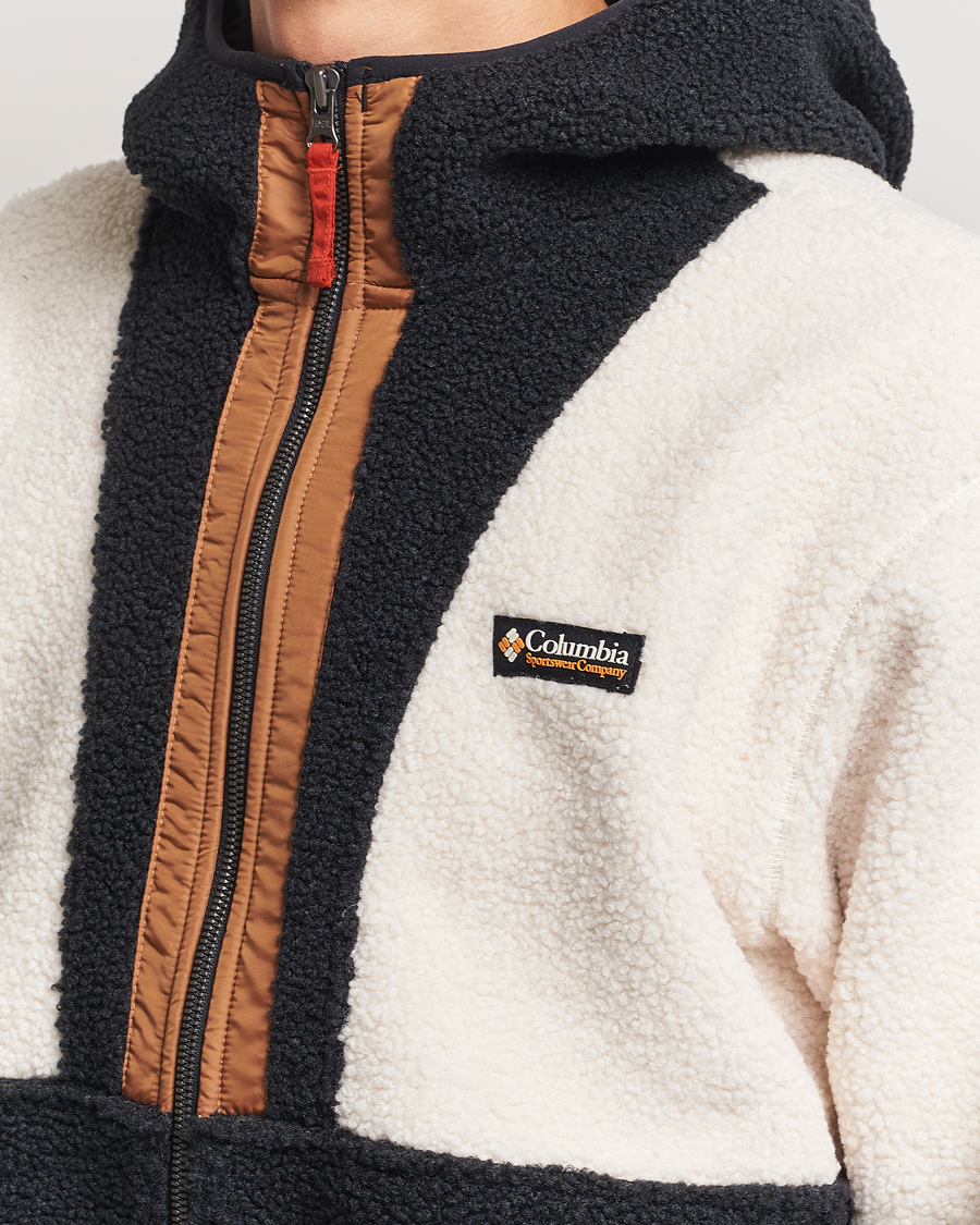 Herre | Gensere | Columbia | Backbowl Full Zip Fleece Hoodie Chalk/Black