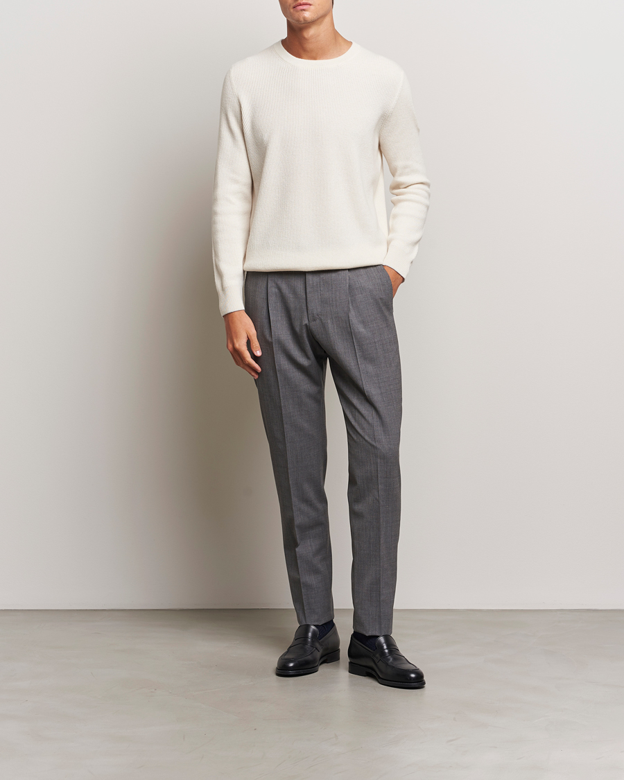 Herre | Gensere | Brunello Cucinelli | Cashmere Rib Crew Neck Sweater Panama