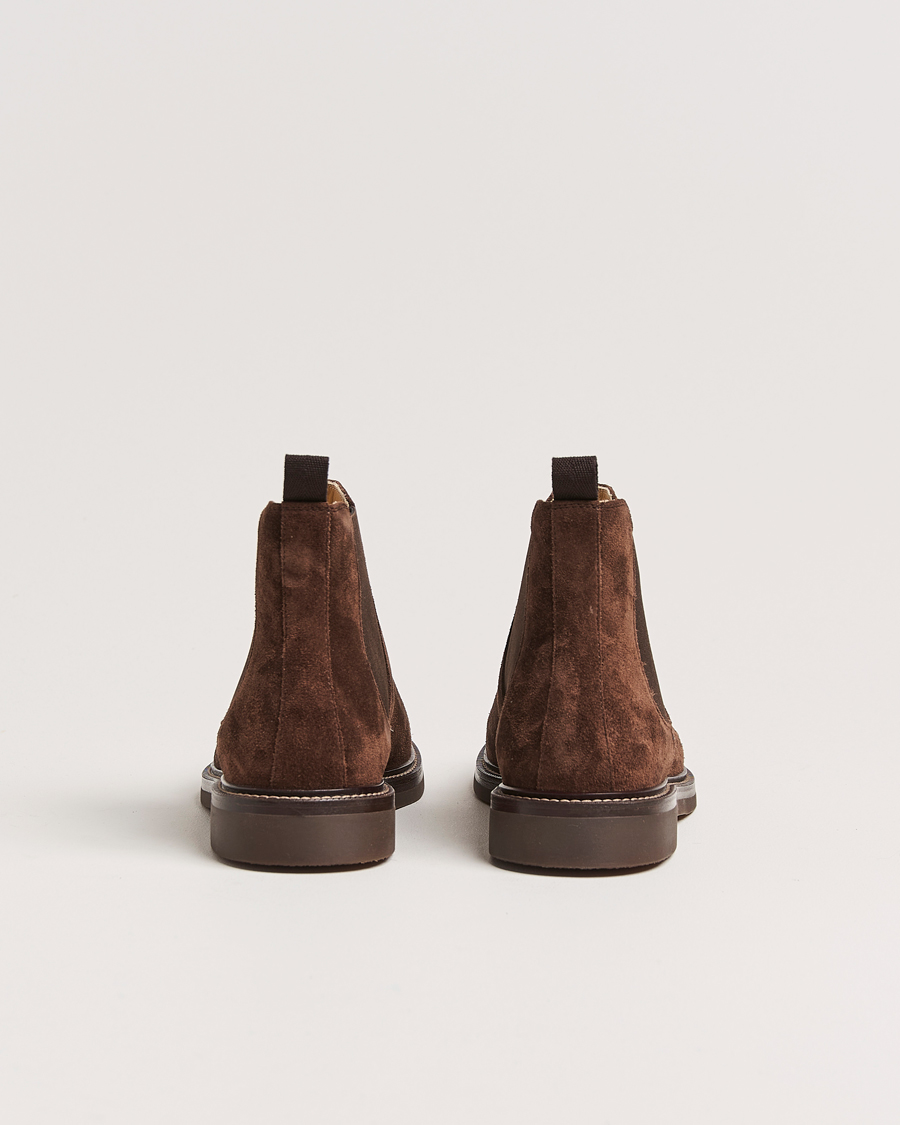 Herre | Brunello Cucinelli Chelsea Boots Dark Brown Suede | Brunello Cucinelli | Chelsea Boots Dark Brown Suede