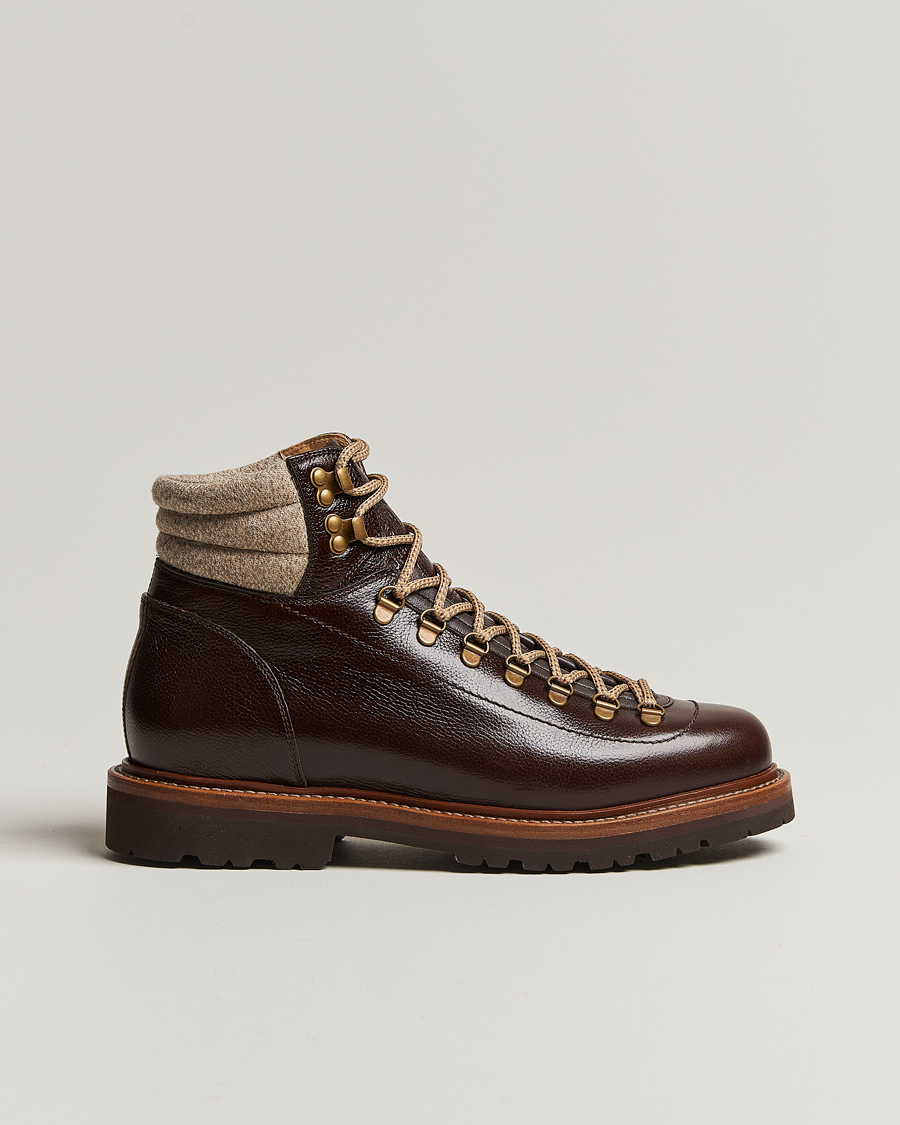 Herre | Brunello Cucinelli Winter Boots Dark Brown Calf | Brunello Cucinelli | Winter Boots Dark Brown Calf