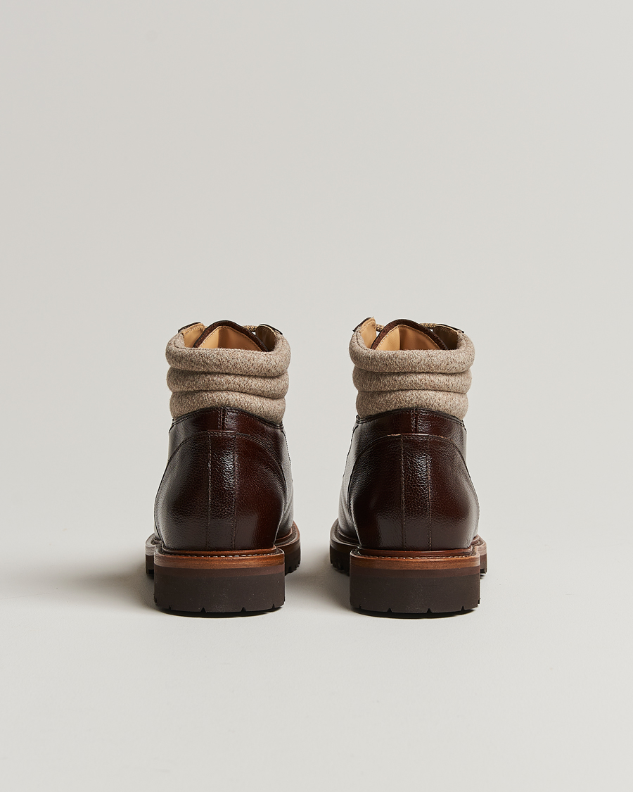 Herre | Brunello Cucinelli Winter Boots Dark Brown Calf | Brunello Cucinelli | Winter Boots Dark Brown Calf