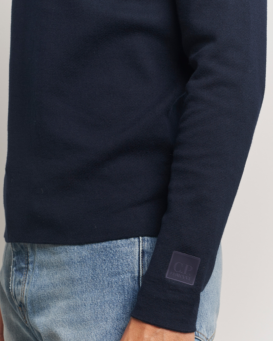 Herre | Gensere | C.P. Company | Metropolis Cotton Crew Neck Navy