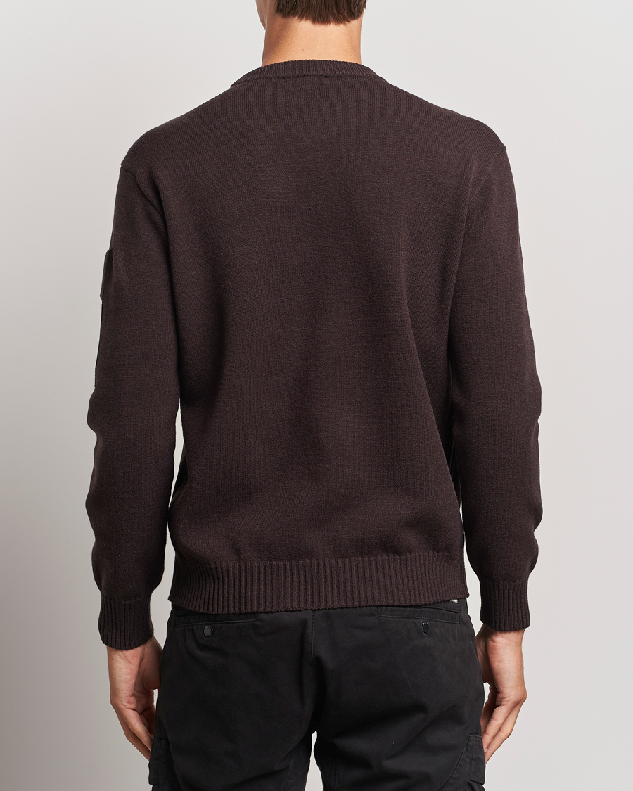 Herre | Gensere | C.P. Company | Metropolis Knitted Crew Neck Brown