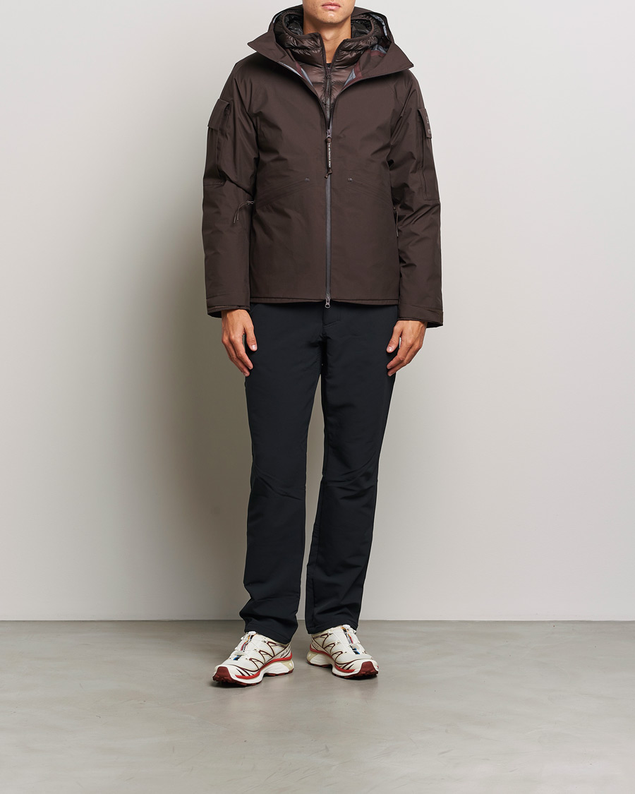 Herre | Jakker | C.P. Company | Metropolis Gore-Tex Padded 2 in 1 Jacket Brown
