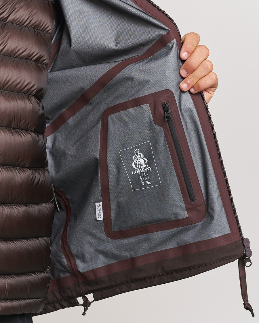 Herre | Jakker | C.P. Company | Metropolis Gore-Tex Padded 2 in 1 Jacket Brown