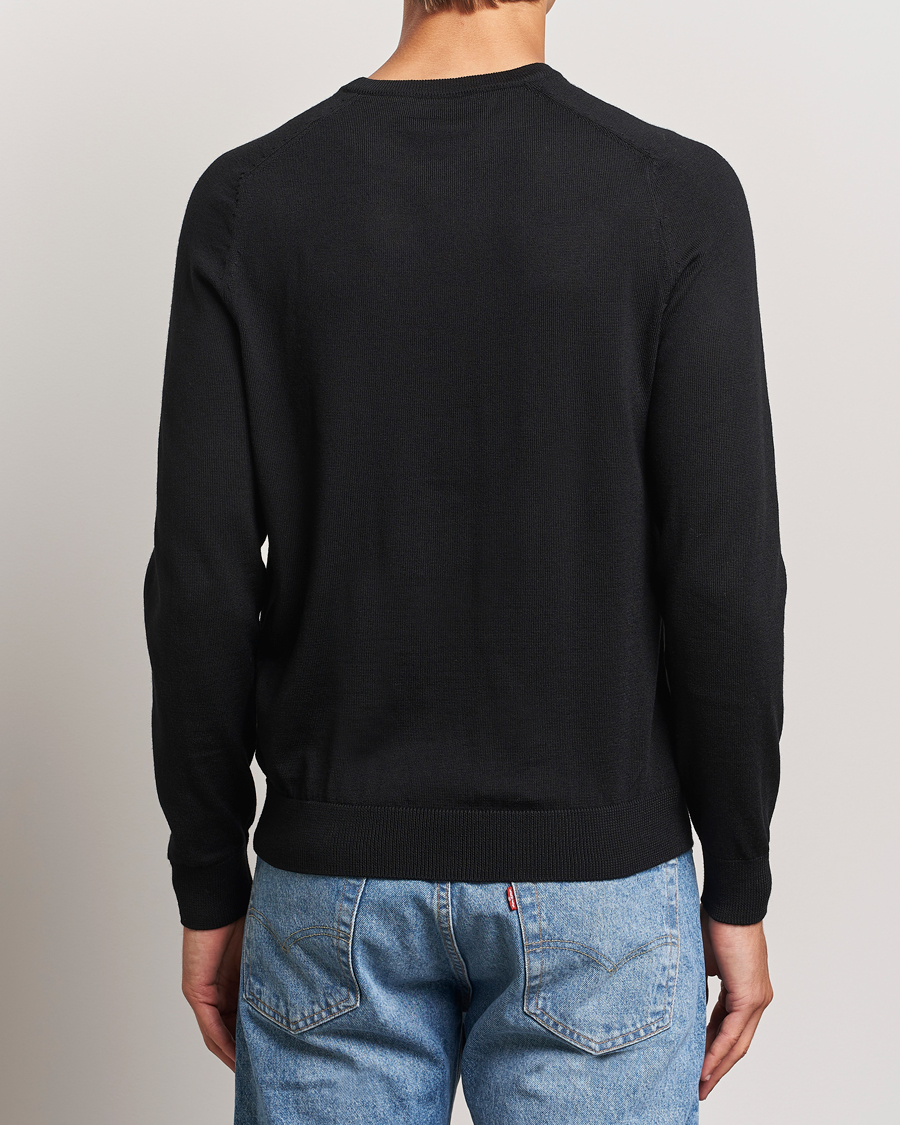 Herre | Gensere | Morris | Merino O-Neck Black