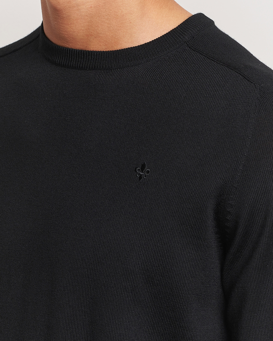 Herre | Gensere | Morris | Merino O-Neck Black