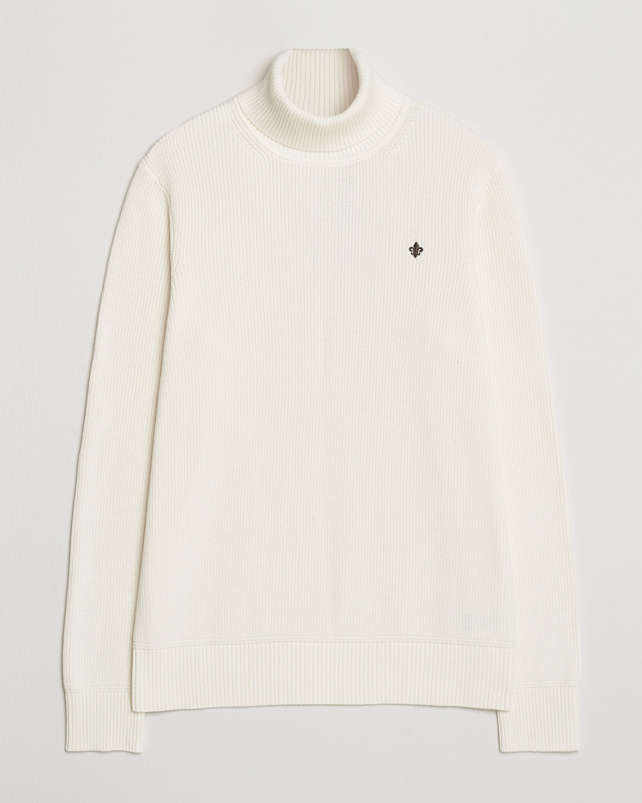 Herre | Gensere | Morris | Bernard Cotton Rollneck White