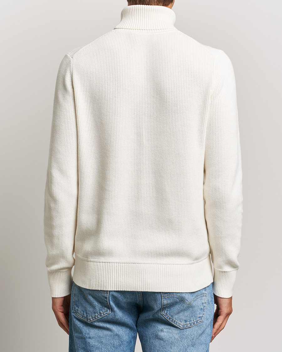 Herre | Gensere | Morris | Bernard Cotton Rollneck White