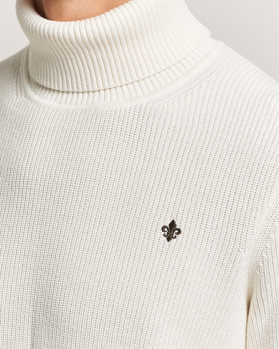 Herre | Gensere | Morris | Bernard Cotton Rollneck White