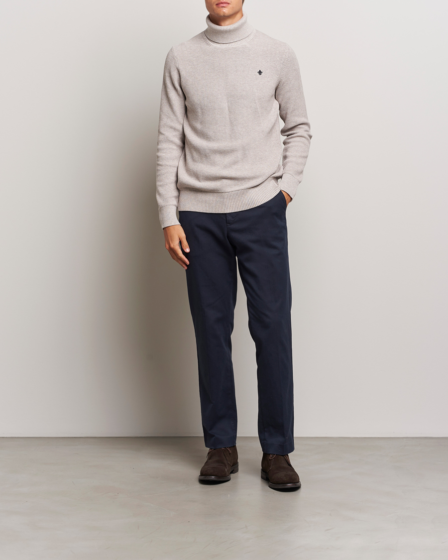 Herre | Gensere | Morris | Bernard Cotton Rollneck Khaki