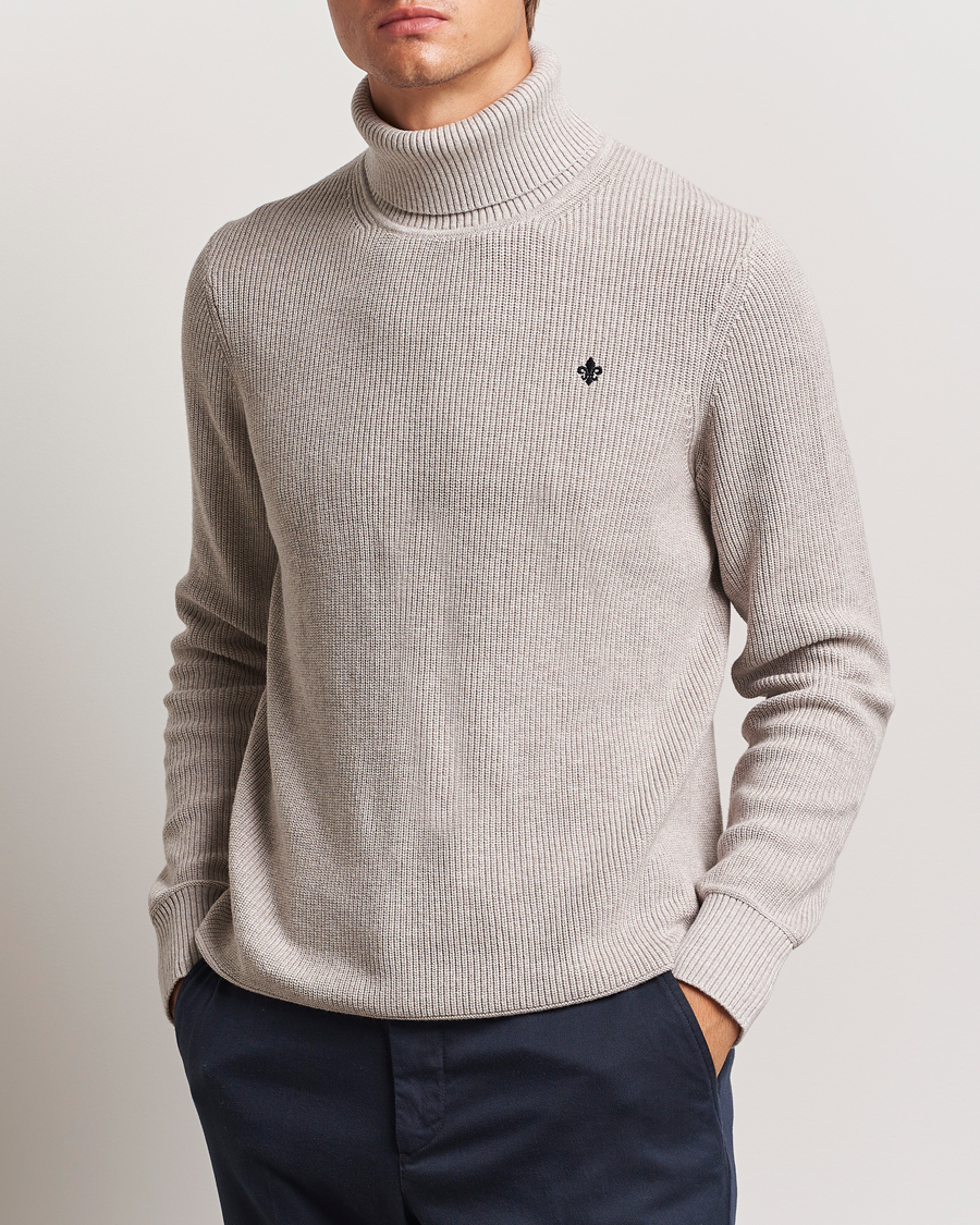 Herre | Gensere | Morris | Bernard Cotton Rollneck Khaki