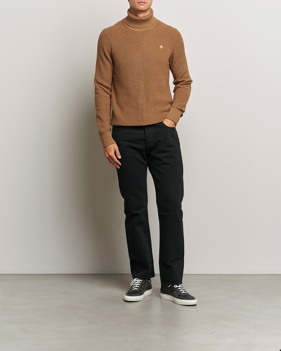 Herre | Gensere | Morris | Bernard Cotton Rollneck Camel