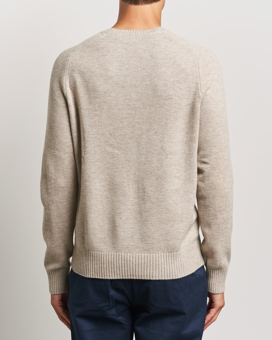 Herre | Gensere | Morris | Hertford Merino Crew Neck Khaki