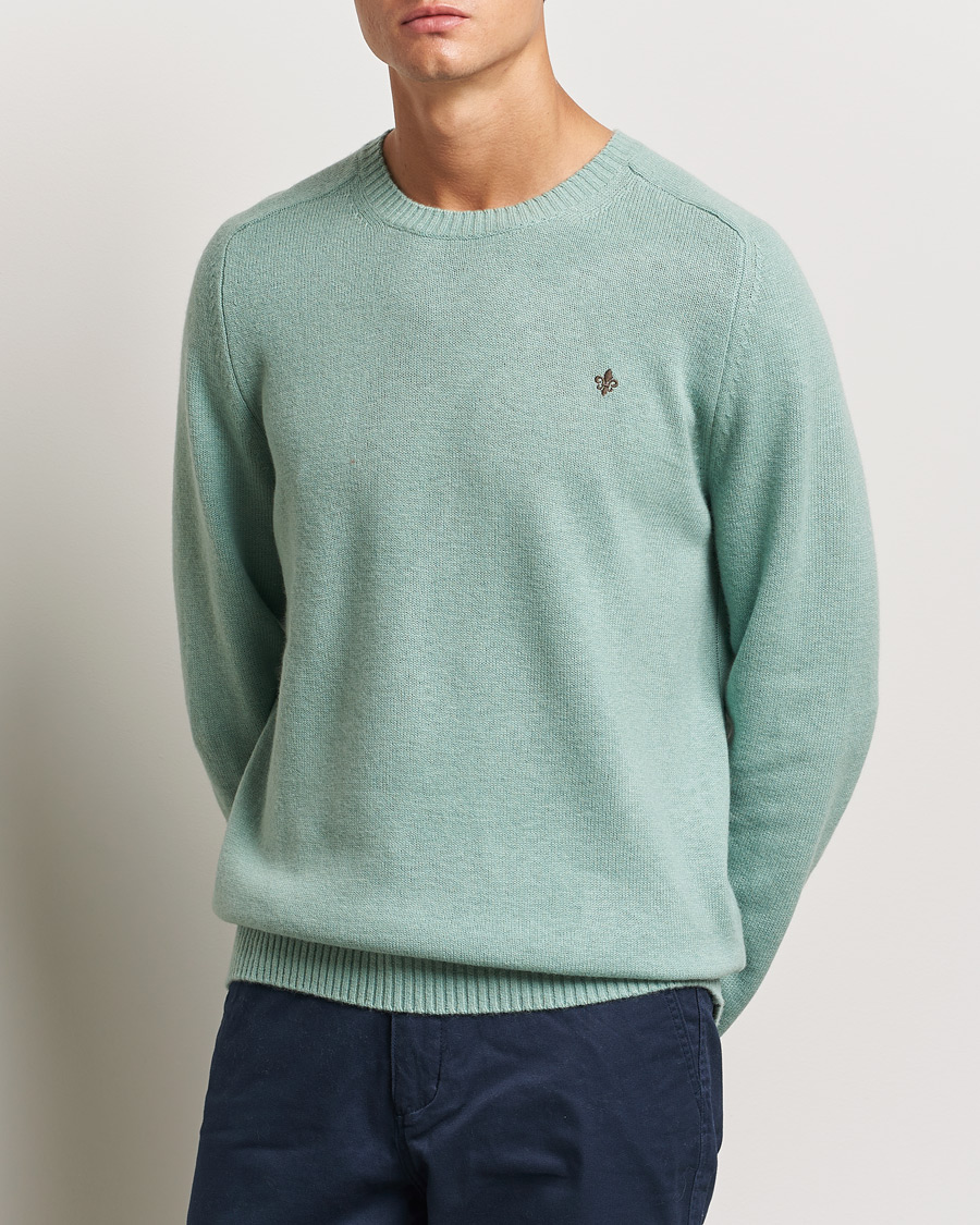 Herre | Gensere | Morris | Hertford Merino Crew Neck Green