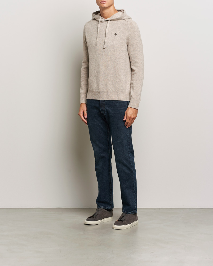 Herre | Gensere | Morris | Hertford Merino Hoodie Khaki