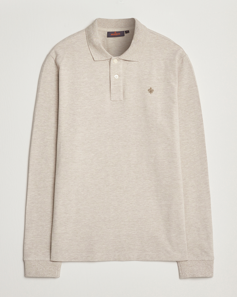 Herre | Gensere | Morris | Camden Long Sleeve Polo Khaki