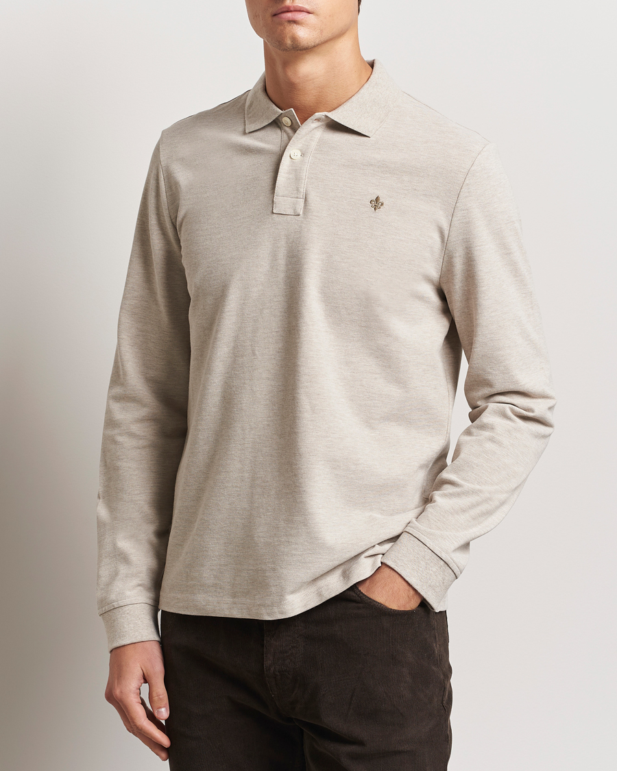Herre | Gensere | Morris | Camden Long Sleeve Polo Khaki