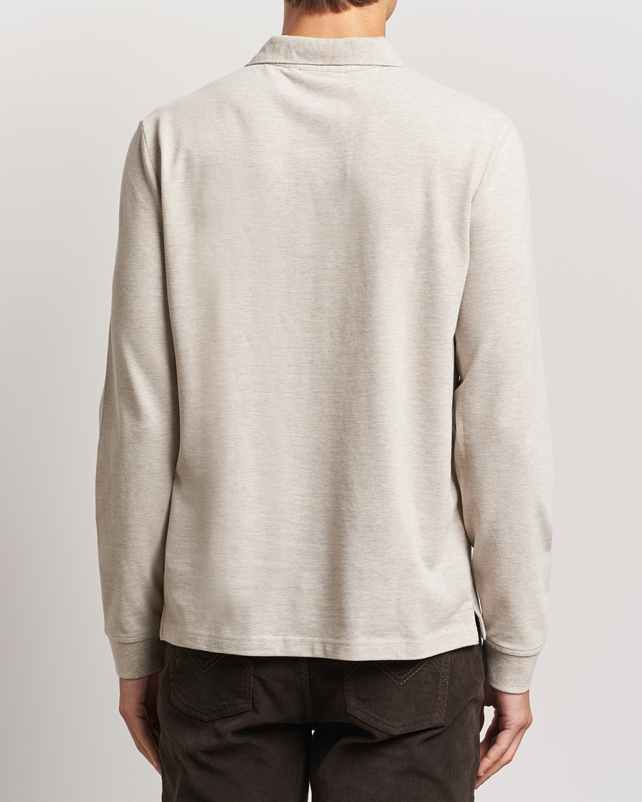 Herre | Gensere | Morris | Camden Long Sleeve Polo Khaki