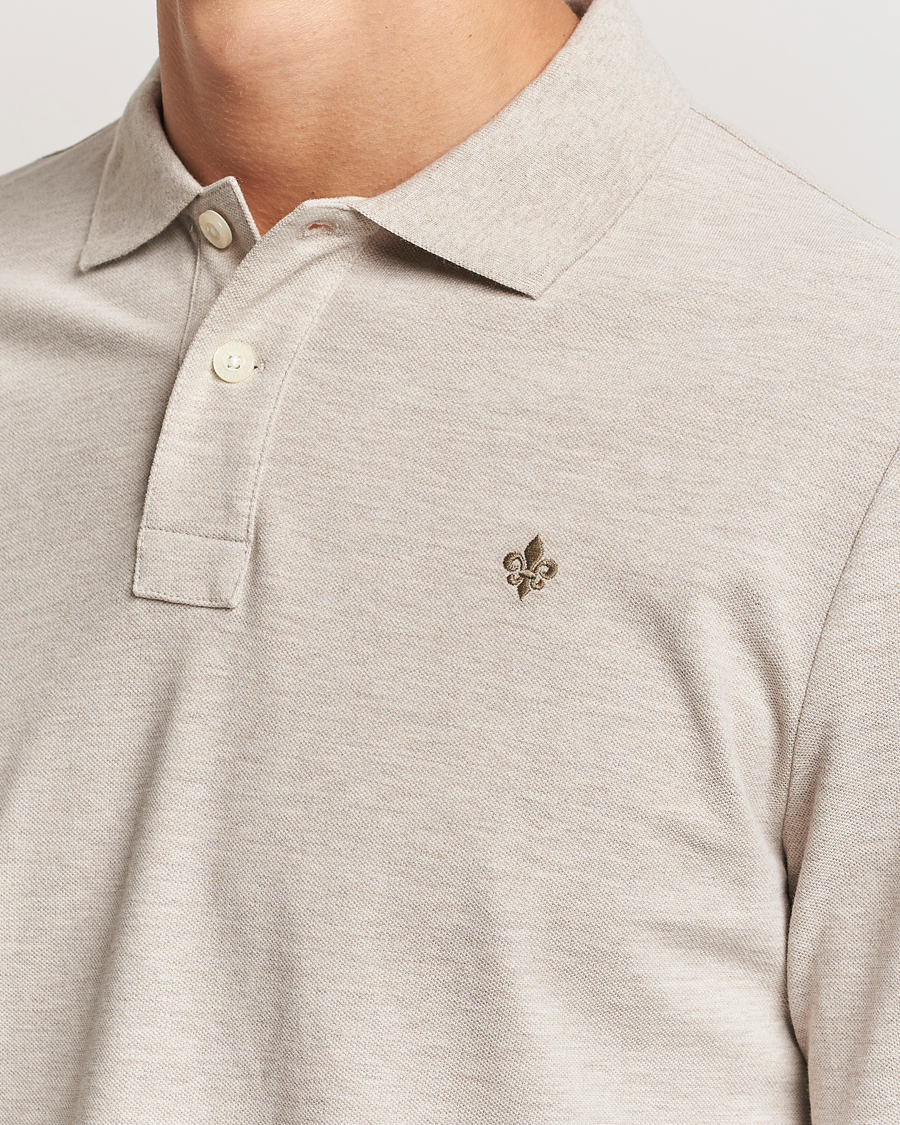 Herre | Gensere | Morris | Camden Long Sleeve Polo Khaki
