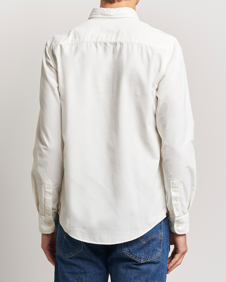 Herre | Skjorter | Morris | Douglas Corduroy Shirt Off White