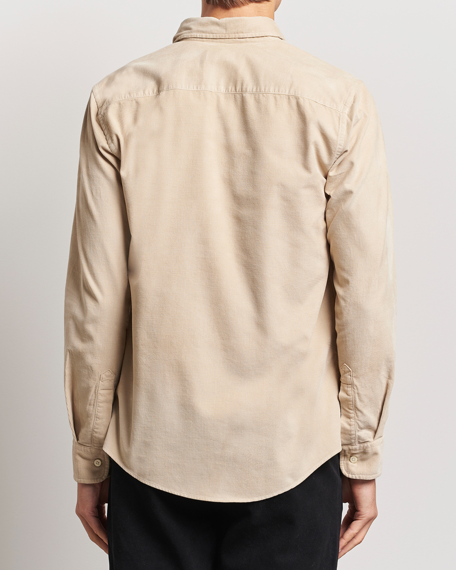 Herre | Skjorter | Morris | Douglas Corduroy Shirt Khaki