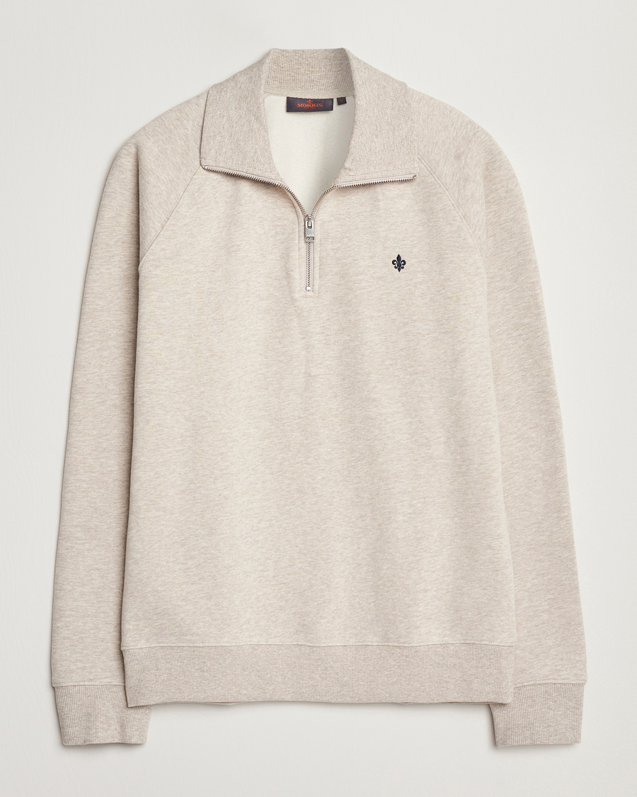 Herre | Gensere | Morris | Maryon Half Zip Sweatshirt Khaki