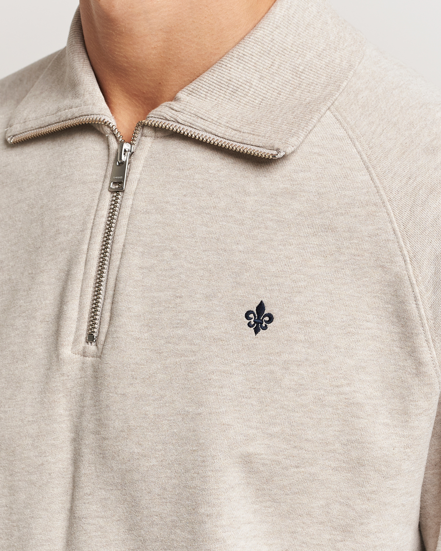 Herre | Gensere | Morris | Maryon Half Zip Sweatshirt Khaki