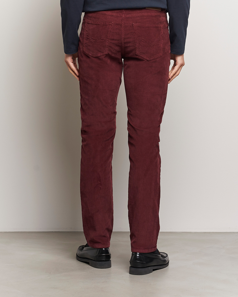 Herre | Bukser | Morris | James Corduroy 5-Pocket Pant Wine Red