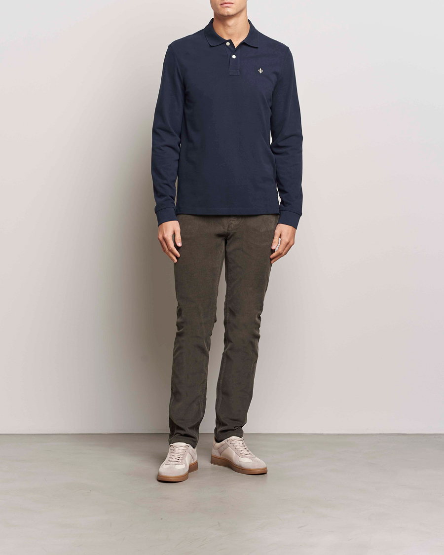 Herre | Bukser | Morris | James Corduroy 5-Pocket Pant Olive