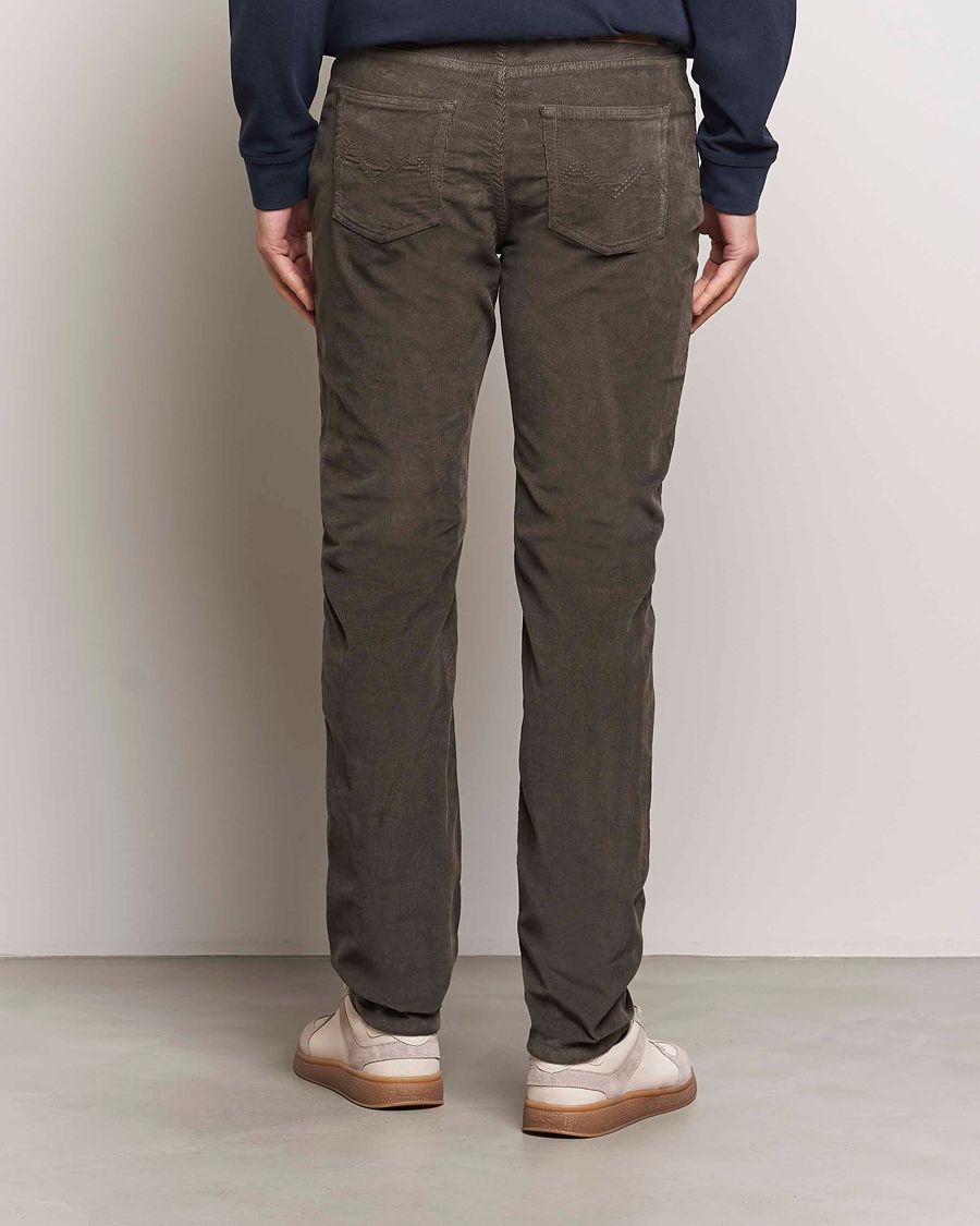 Herre | Bukser | Morris | James Corduroy 5-Pocket Pant Olive