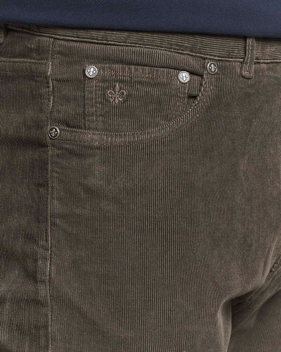 Herre | Bukser | Morris | James Corduroy 5-Pocket Pant Olive