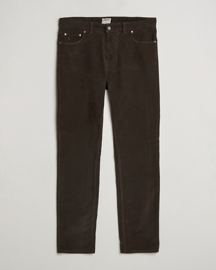 Herre | Bukser | Morris | James Corduroy 5-Pocket Pant Brown