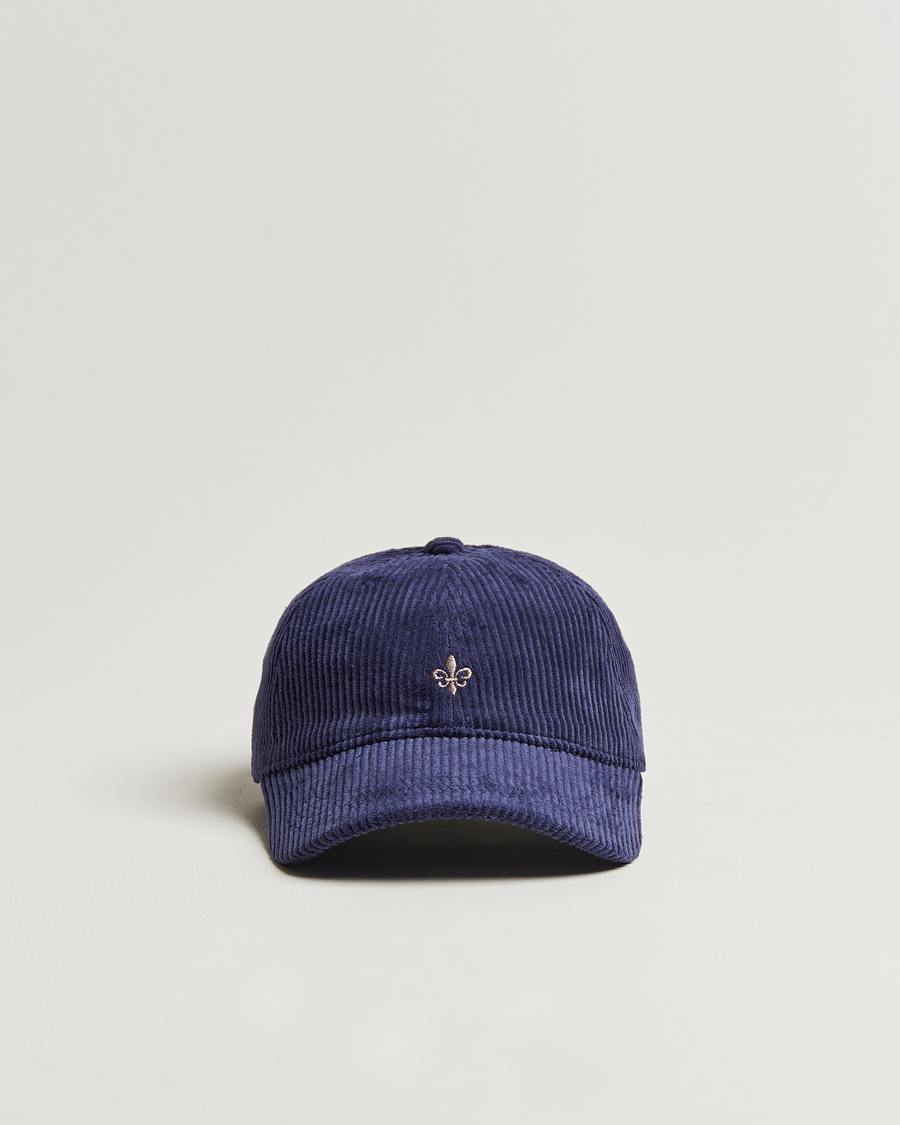 Herre | Morris Lily Corduroy Cap Blue | Morris | Lily Corduroy Cap Blue