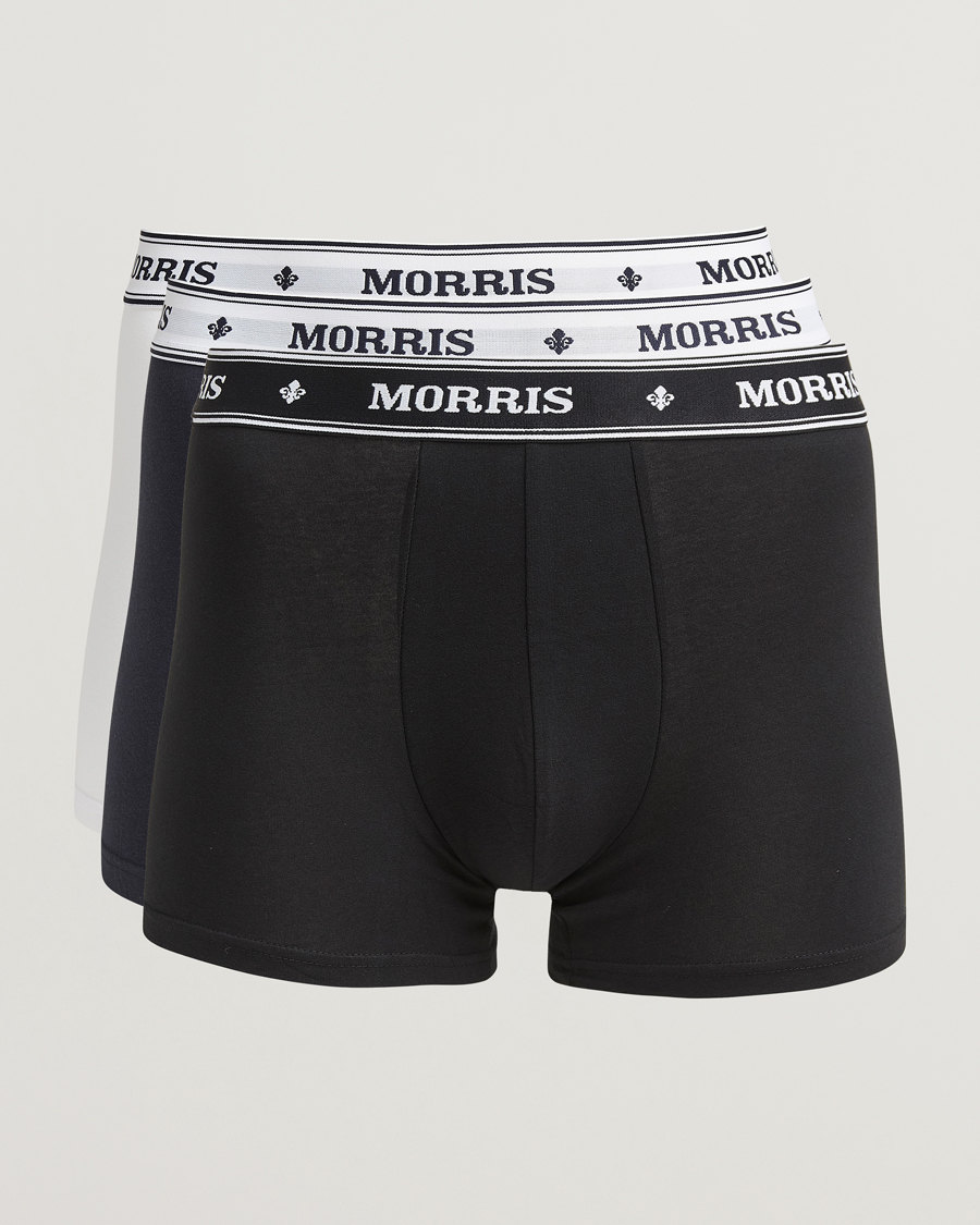 Herre | Undertøy | Morris | 3-Pack Boxer Briefs White/Black/Navy