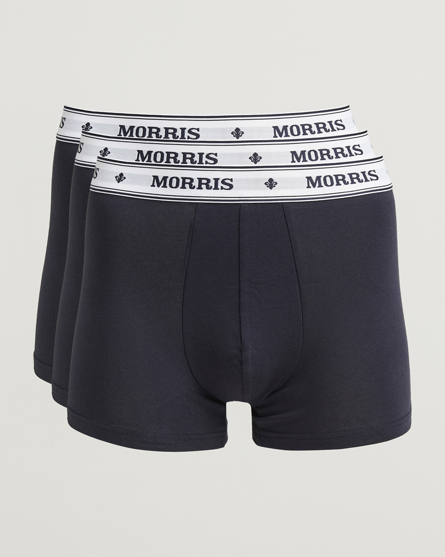 Herre | Undertøy | Morris | Boxer Brief 3-Pack Old Blue