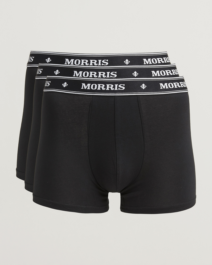 Herre | Undertøy | Morris | Boxer Brief 3-Pack Black