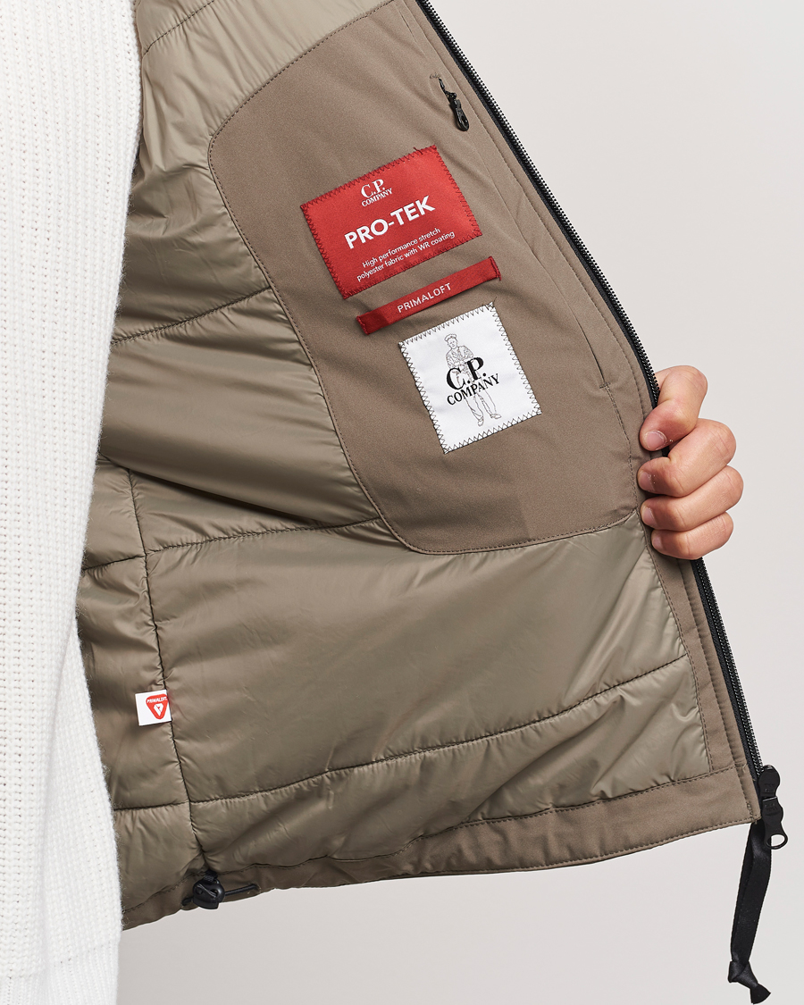 Herre | Jakker | C.P. Company | Pro-Tec Lightweight Padded Jacket Mud Green