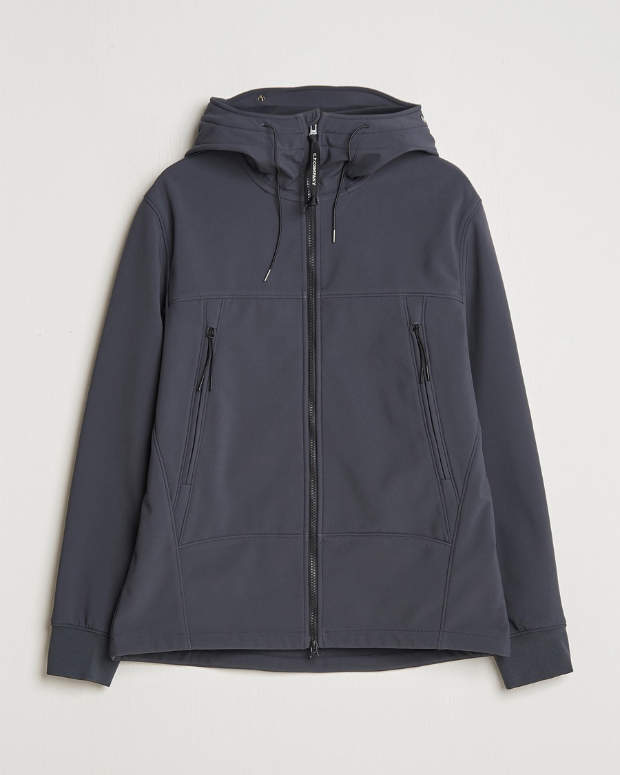 Herre | Jakker | C.P. Company | CP Shell Hooded Jacket Grey Black