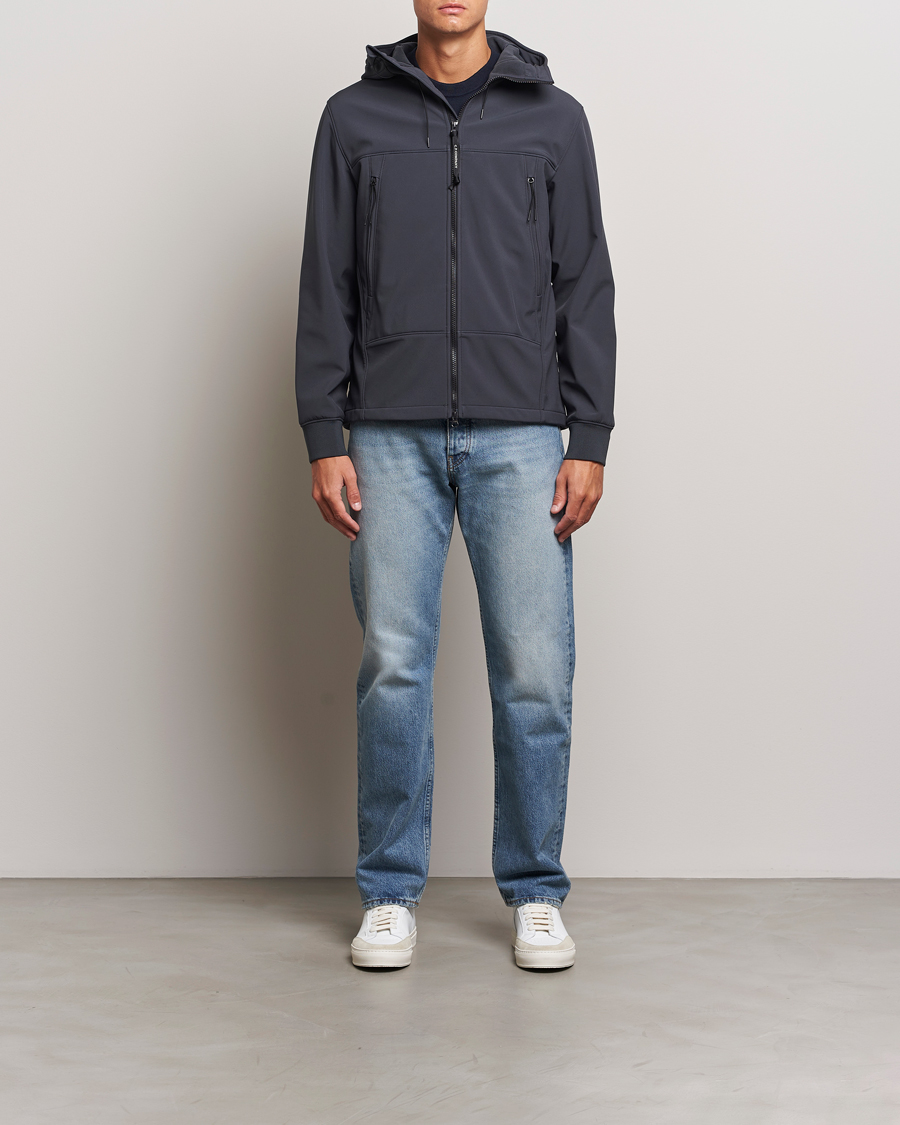 Herre | Jakker | C.P. Company | CP Shell Hooded Jacket Grey Black